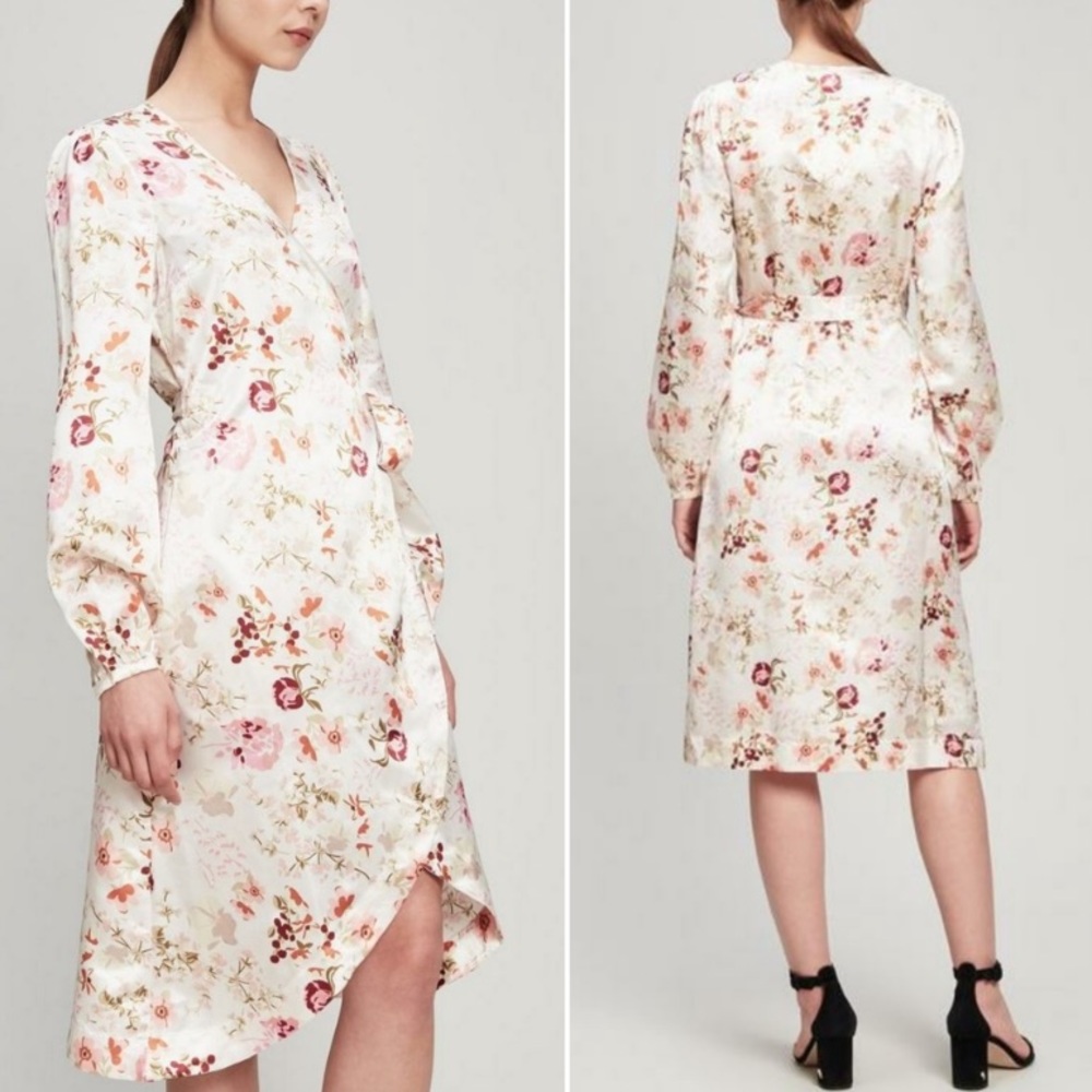 NWT ByTimo Azalea floral wrap dress